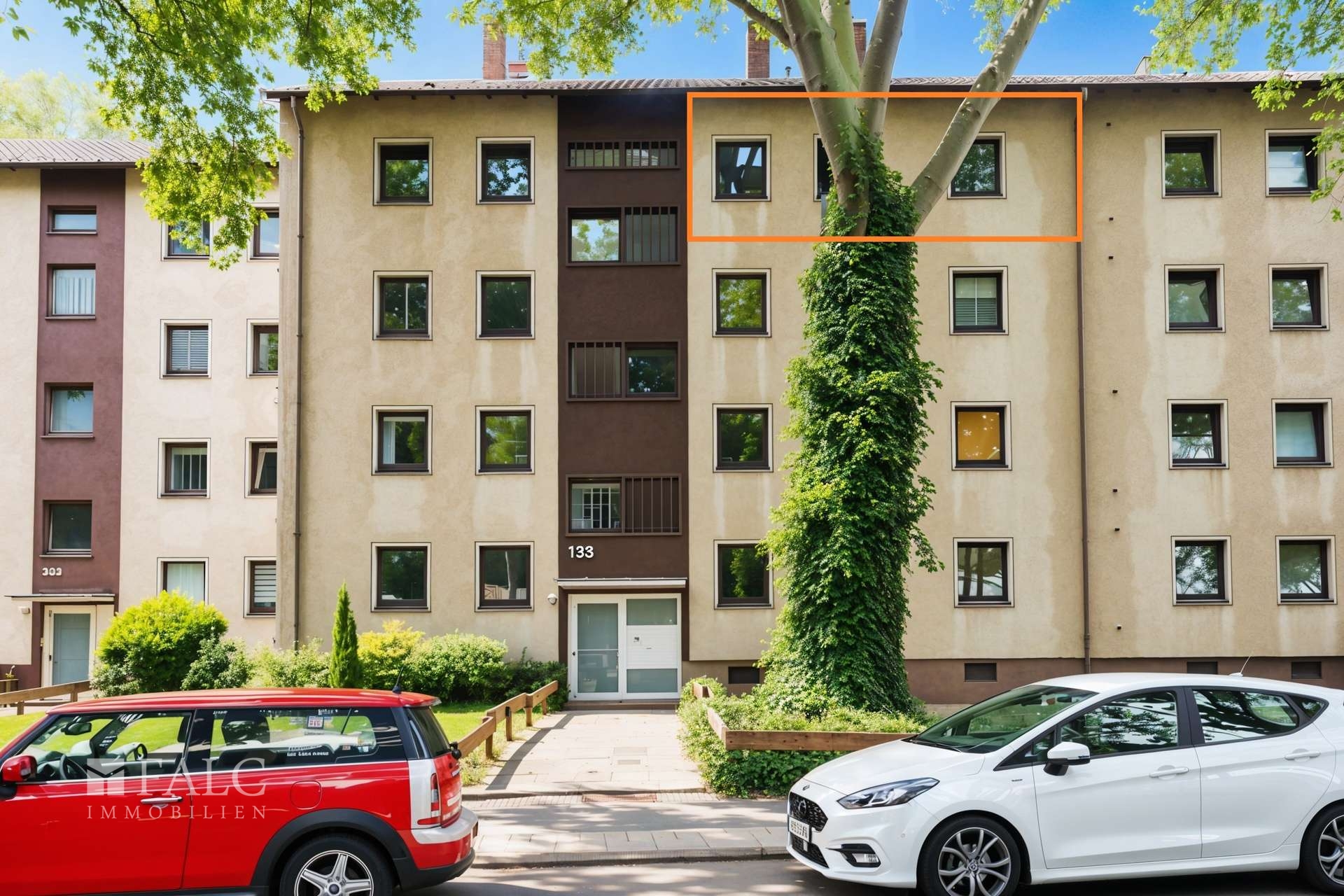 Hausansicht vorne 3.OG